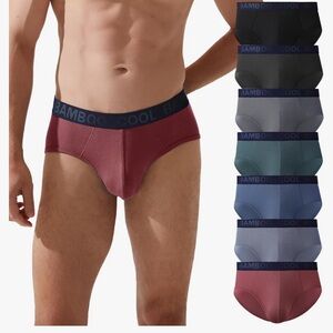 Bamboo Cool Mens Underwear Briefs 6 Pack